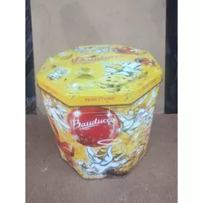 Lata Antiga Panettone Bauducco Tema Natal 2000