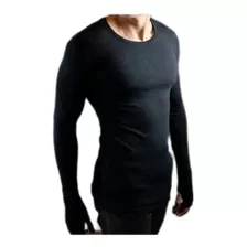 Sweaters Fino Lanilla Al Cuerpo Negro Hombre Toca De Tenorio