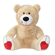 Urso Ursinho Pelúcia Beijinho 30cm 