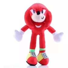 Peluches Sonic Knuckles Rojo 28 Cms Aprox