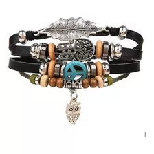 Conjunto De 4 Pulseras Con Accesorios