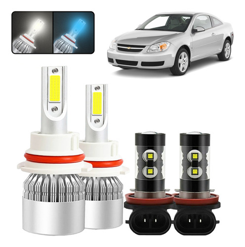 Kit De Focos Led 9007 H11 Para Chevrolet Equinox 2005-2009