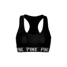 Top Esqueleto Sujetador Deportivo Mujer Gimnasio Pink