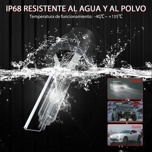 2pcs D2r 6000k Blanco Hid Xenon Faro De Luz Baja Kit A Foto 3