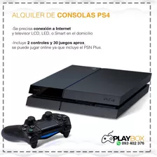 Alquiler Ps4 Playstation 4