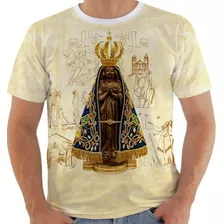 Camiseta Camisa Lc 4523 Nossa Senhora Aparecida Mãe De Deus