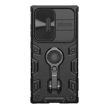 Capa Case Nillkin Camshield Armor Pro Galaxy S23 Ultra (6.9) Cor Preto