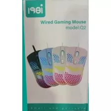 Mouse Gamer Wired Q2 Color Celeste