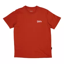 Camiseta Masculina Oakley Graffitti Tee Baked Clay Original