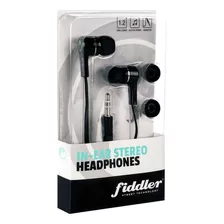 Audífonos In-ear Fiddler Color Negro