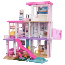 Casa De Muñecas Grande Con Piscina Tobogán Ascensor Barbie