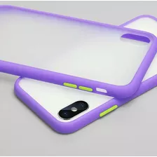 Carcasas Para iPhone De Silicona Color Matte Estilo Bumper 