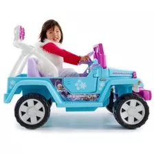 Ruedas Eléctricas Disney Frozen Jeep Wrangler