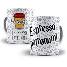 Caneca Harry Potter Espresso Patronum Personalizada Modelo 1