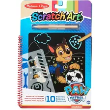 Melissa & Doug Scratch Art Paw Patrol Chase