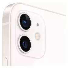 Apple iPhone 12 (256 Gb) - Branco, Película Vidro 3d E Capa.