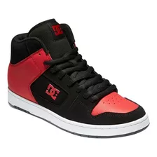 Zapatilla Hombre Dc Manteca 4 Hi Red Negro Y Rojo