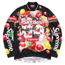 Playera Supreme X Skittles Castelli L/s Cycling Jersey