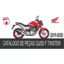 Catálogo Peças Cb 250f Twister