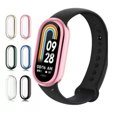 Case Protector De Pantalla Para Xiaomi Mi Band 8 Tpu Silicon