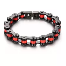 Pulsera Manilla Brazalete Cadena De Moto Acero Biker Nnr