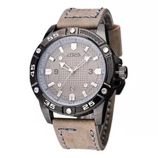 Reloj De Pulsera De Cuero Zoea Clásico Impermeable Ez8055