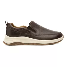 Slip On Flexi Para Hombre Estilo 410703 Chocolate