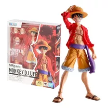 Boneco Monkey D Luffy S.h.figuarts One Piece Oficial Bandai