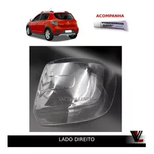 Lente Lanterna Sandero Stepway 2015a2019 Direta Com Cola