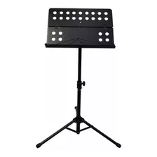 Slat034 Atril Partitura Director Negro Reforzado Silvertone