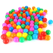 100 Unids/set Colorido Divertido Plástico Suave Juego De Bol