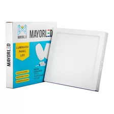 Panel Led Exterior Cuadrado 18w Luz Fria Spot 220v Mayorled