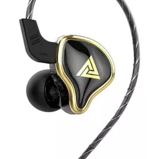 Audífono In-ear Gamer Qkz Ak6 Hi-res Audio Negro