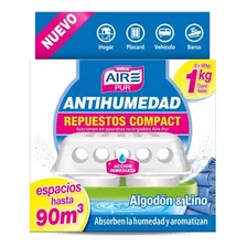 Aire Pur Antihumedad Compacto 1kg Repuesto Algodón Y Lino