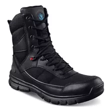 Bota Profesional Ferrato De Piel Resistente Hombre Negro