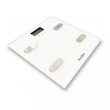 Báscula Digital Pesa De Baño Terraillon Fitness Blanca 150kg