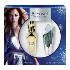  Set De 2 Perfumes Beyonce Rise Y Pulse De 30 Ml Cada Uno,