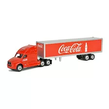 Classic Long Hauler Tractor Trailer Coca Cola Red 1 87 (ho) 