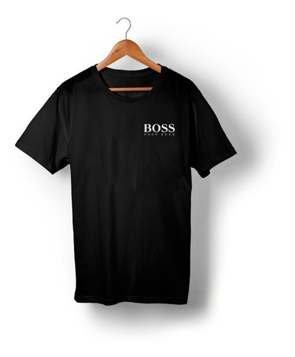 Camiseta Hugo Boss Logo Pequeno