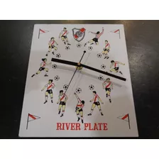 River Plate Reloj A Pila Vintage Pared Antiguo Original Leer