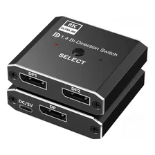 Splitter Hub Displayport Switch 8k 1x2 2x1 Tv Computer Game