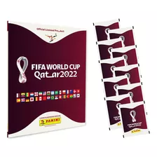 Kit Album Copa Do Mundo 2022 Qatar + 50 Figurinhas Capa Dura