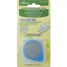 Clover 45mm Rotary Blade Refill5 Por Paquete