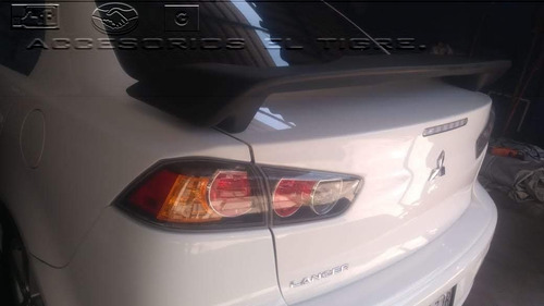 Aleron Cajuela Lancer Gts 2008-2013 Spoiler Envi Gratis Foto 4