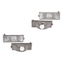 Par Biseles Para Faro Jeep Comanche 86-90 Generica