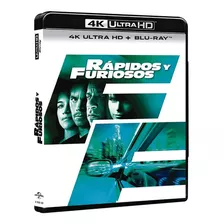 Rapidos Y Furiosos Vin Diesel Pelicula 4k Uhd + Blu-ray