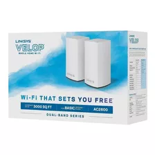 Access Point Wifi Mesh Linksys Velop Whw0102 Ac2600 2pk