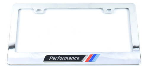 2 Porta Placa Auto Bmw M Performance 1 2 3 5 X1 X2 X3 X4 X5 Foto 7