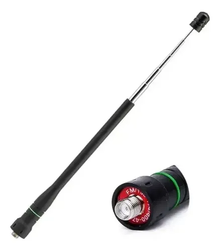 Antena Handy Telescopica Bibanda Vhf Uhf Varias Marcas Sma-f