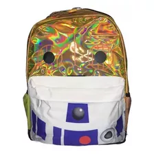 Mochila Escolar Con Diseño De Star Wars, Resistente Y Duradera Varios Modelos Color 9903